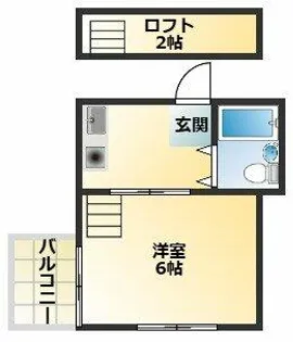 ツインコーポ公園南A棟【4階】の間取り