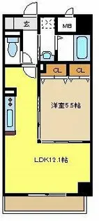 ウィステリア【5階】の間取り