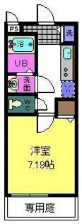 フィオーレ市場東【201号室】の間取り