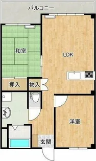 滝子アネックス【2階】の間取り