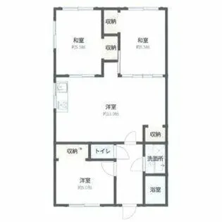 サンハイツイズミ【6階】の間取り