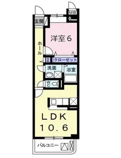 カーサレイメイ A棟【2階】の間取り