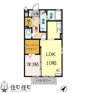 I.Tresor【1階】の間取り