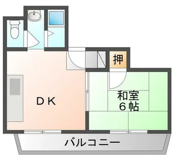 平成ハイツ【3階】の間取り