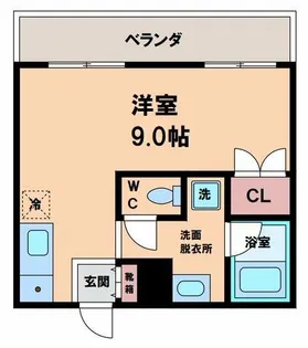 レガーレ長居公園【8階】の間取り