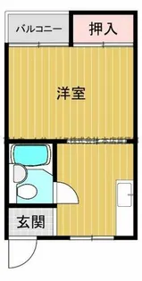 シティコーポアビコ【2階】の間取り