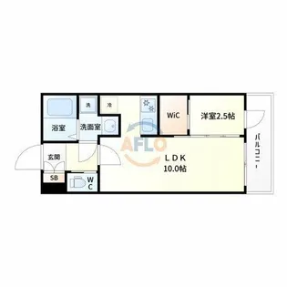 セレニテ西中島アリア弐番館【12階】の間取り