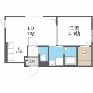 北海道札幌市中央区北三条東6丁目【マンション】の間取り