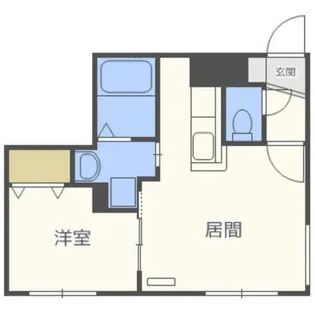 北海道札幌市中央区北五条西13丁目【マンション】の間取り