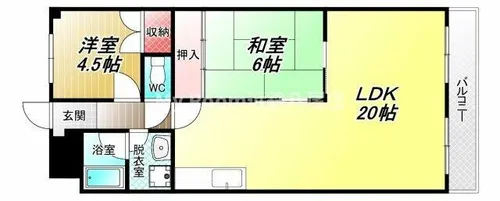 ベストレジデンス青山【2階】の間取り