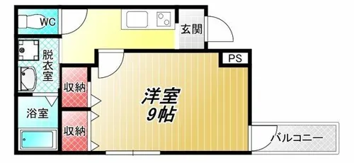 フジパレス河内山本サウス【1階】の間取り