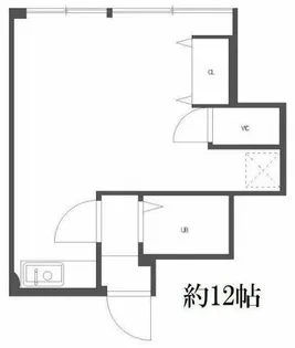 1Rの間取り画像