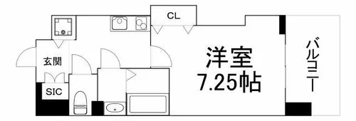 大阪府大阪市城東区永田3丁目【マンション】の間取り