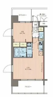 Dimus福島【4階】の間取り