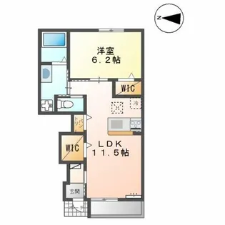 Act Dream Home Ⅱ【1階】の間取り