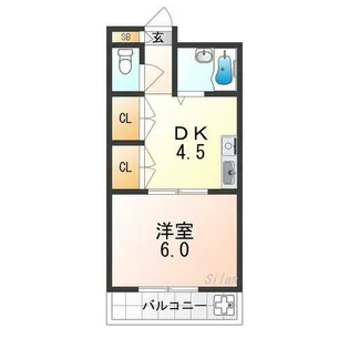 マツダ21天美【2階】の間取り