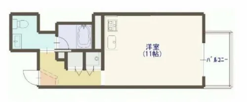 クリスタルブライト天満橋リバーサイド【7階】の間取り