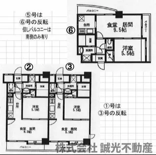 ルピエ大濠【2階】の間取り