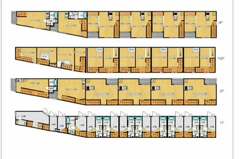 ガレット箱崎【1階】の間取り