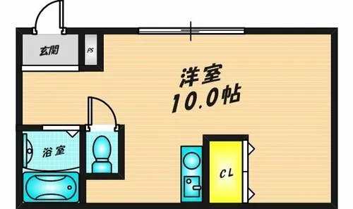 アルテハイム東大阪【3208号室】の間取り