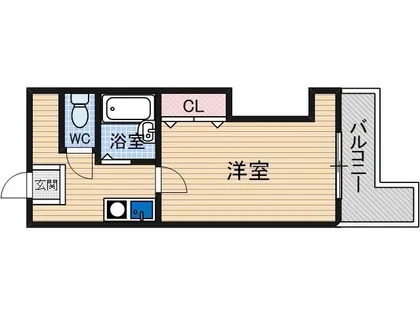 ラ・ビスタ暁【1階】の間取り