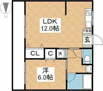 小林ビル【3階】の間取り