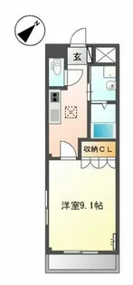 ヴォーノシロスナ【1階】の間取り