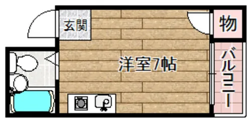 クリオコート高槻【302号室】の間取り