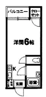 スターブライトマンション【302号室】の間取り