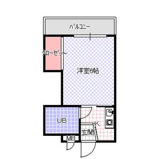 田中ハイツ【203号室】の間取り