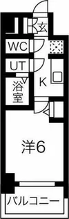 メイクス今池02【14階】の間取り