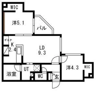 Terrace Sakura【4階】の間取り