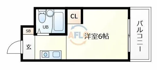 昭和グランドハイツ大淀【2階】の間取り