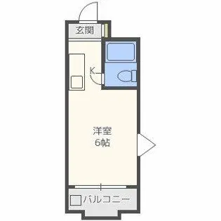 メゾン・ド・セレーネ【4階】の間取り