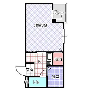 ミレニアム門真【302号室】の間取り
