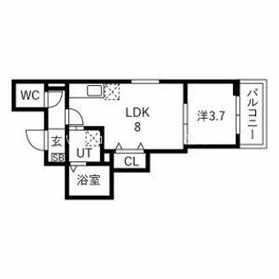 ELIAS SUTOKUIN【1階】の間取り