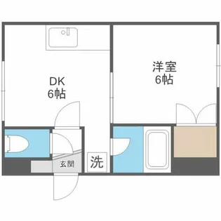 ゆうとビル【403号室】の間取り
