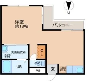 白国弘友ハイツ【201号室】の間取り