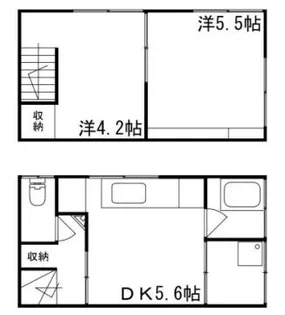 兵庫県姫路市千代田町【一戸建】の間取り