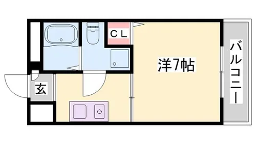 サンワプラザ福崎2【2階】の間取り