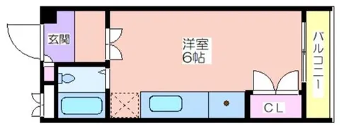 ペントハウス花園【2階】の間取り