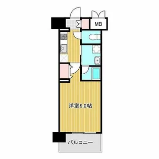 セイワパレス美章園駅前【3階】の間取り