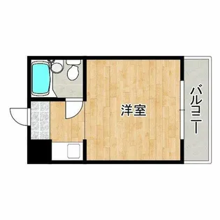 アインス蒲生【4階】の間取り