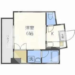 Luce Shinfukushima【2階】の間取り