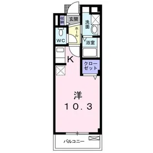 エステート・レイⅢ【3階】の間取り