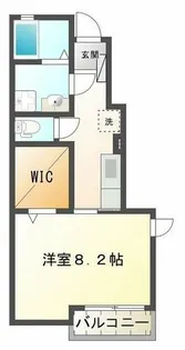 クレメント神和台【1階】の間取り