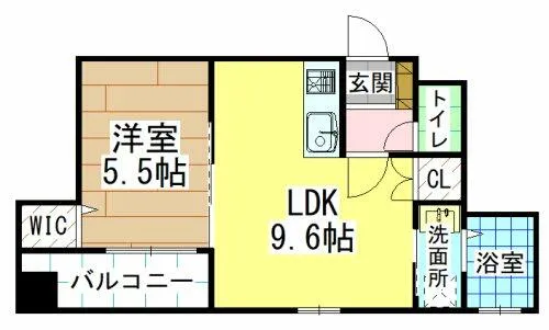 福岡県北九州市八幡西区藤田2丁目【マンション】の間取り