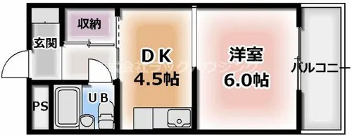 Hale Kadoma【3階】の間取り