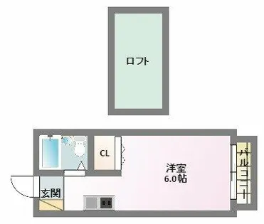 大阪府門真市常盤町【アパート】の間取り