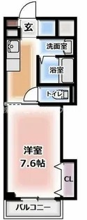 大阪府門真市新橋町【マンション】の間取り
